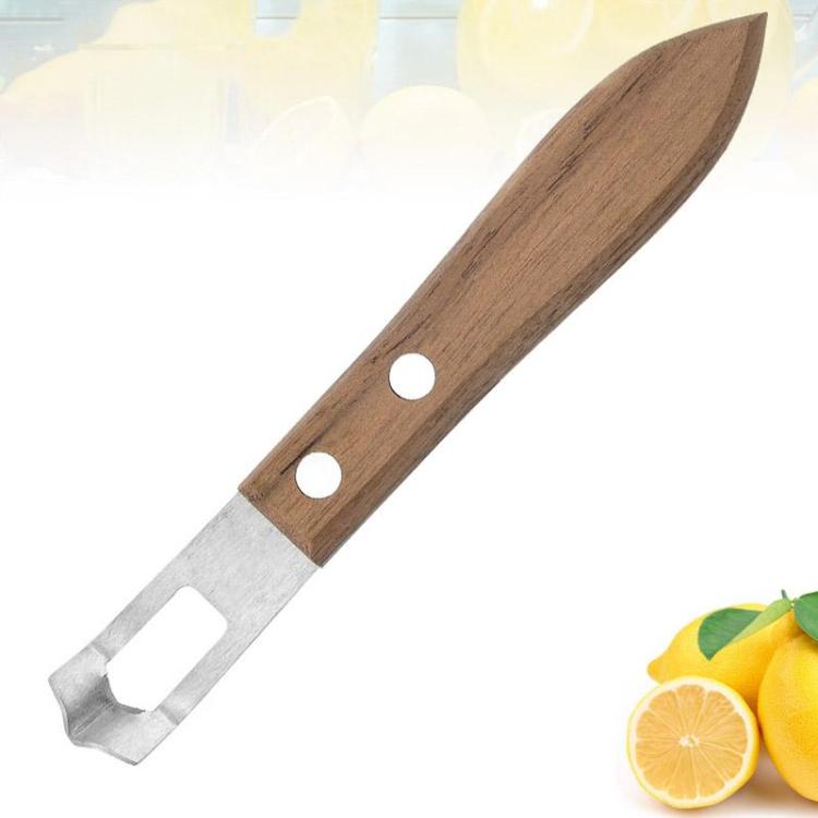 LsCook Stainless Steel Cheese Grater Walnut Handle Lemon Zester Fruit Grater and Peeler