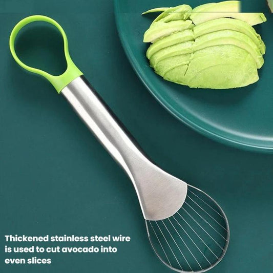 Stainless Steel Avocado Slicer, LsCook Dual-Ended