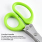 LsCook Stainless Steel Multi-Blade Multi-Function Kitchen Scallion Scissors, Cardboard Packaging 3-layer, Cardboard Packaging 5-layer