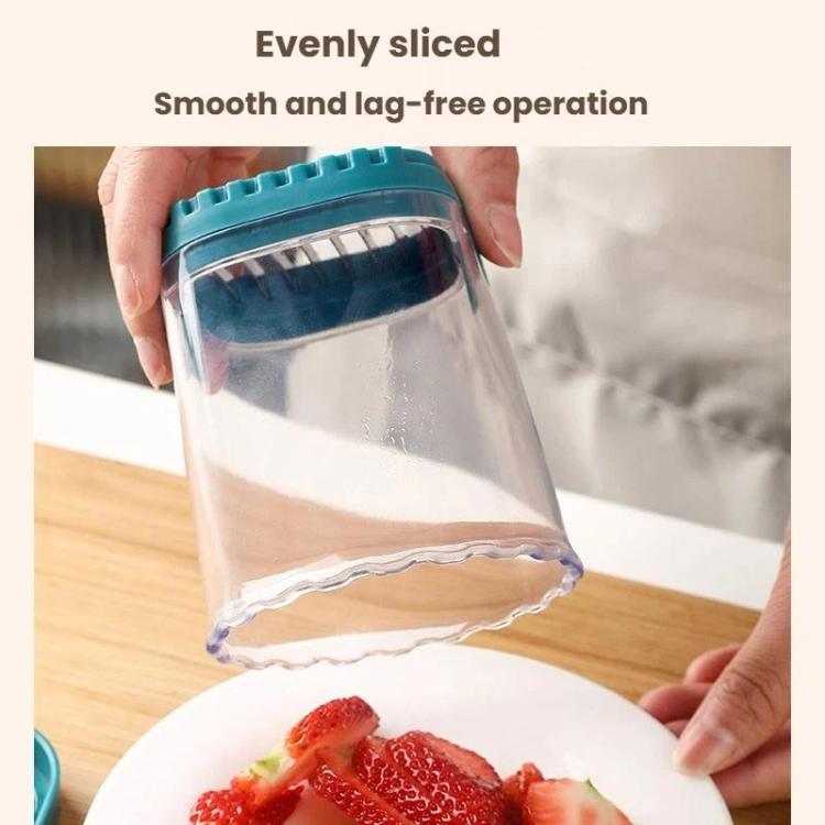 LsCook Stainless Steel Slicer Fruit Vegetable Strawberry Cutter