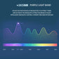 Purple UV light band spectrum graphic for mosquito attractant mode