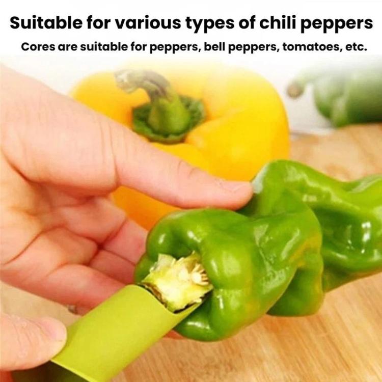 LsCook 2-Piece Set PP Pepper Corer