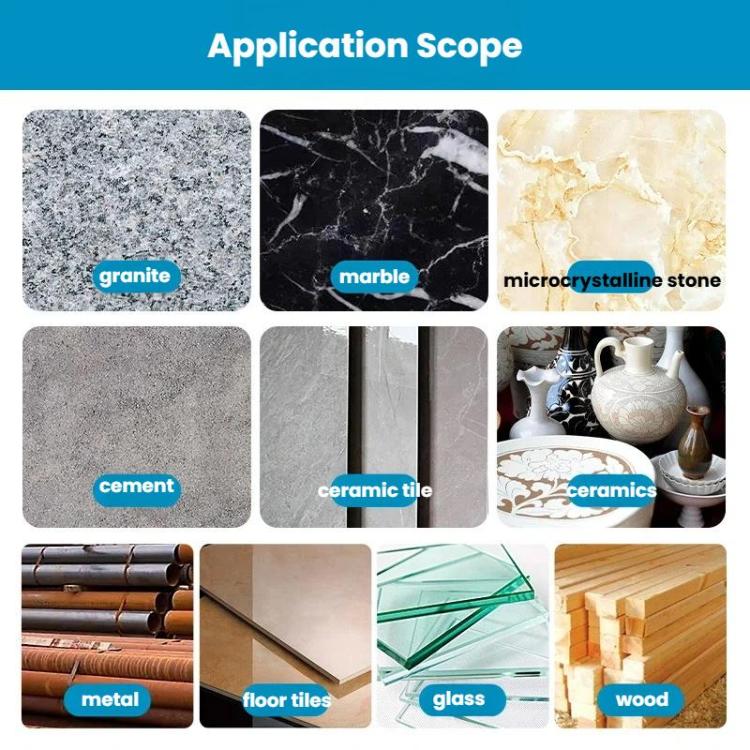 Tile edge grinding wheel for stone, tile, and other hard surfaces
