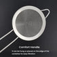 LsCook 8.5cm Stainless Steel Strainer Pointed-Handle Oil Strainer, Pointed-Handle Base