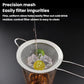 LsCook 8.5cm Stainless Steel Strainer Pointed-Handle Oil Strainer, Pointed-Handle Base