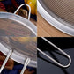 LsCook 8.5cm Stainless Steel Strainer Pointed-Handle Oil Strainer, Pointed-Handle Base