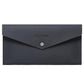 HUMERPAUL HU112 Leather Passport Pouch EnvelopeStyle Business Card Holder