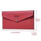 HUMERPAUL HU112 Leather Passport Pouch EnvelopeStyle Business Card Holder