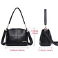 HUMERPAUL WB202 Women Leather Shoulder Bag Large Capacity Crossbody Bag