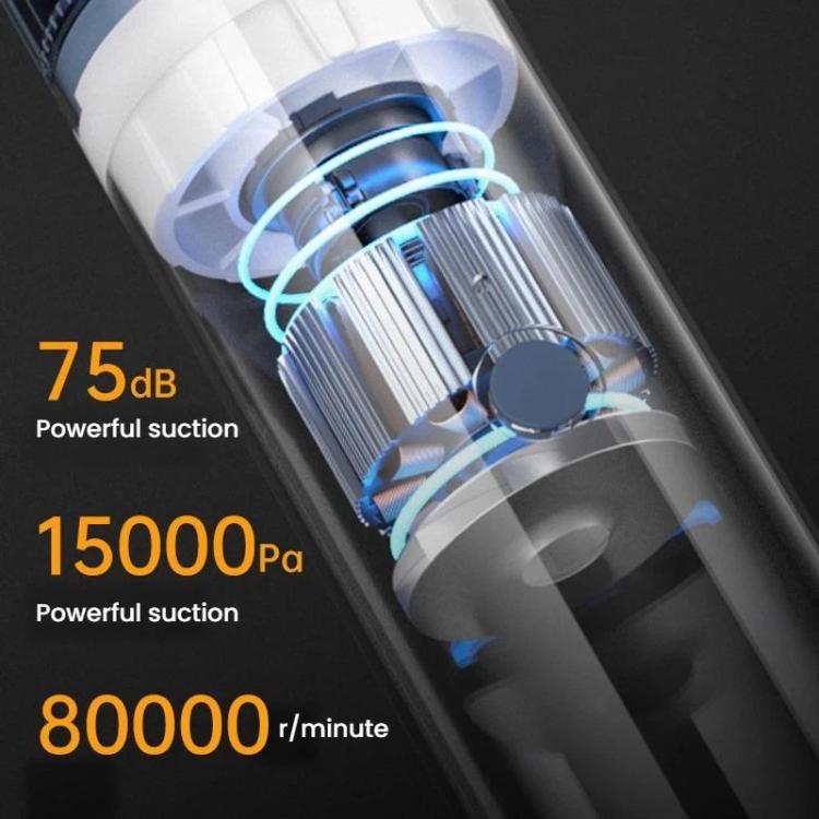 12V Car Handheld Vacuum Cleaner 15000Pa Mini Home Vacuum Cleaner