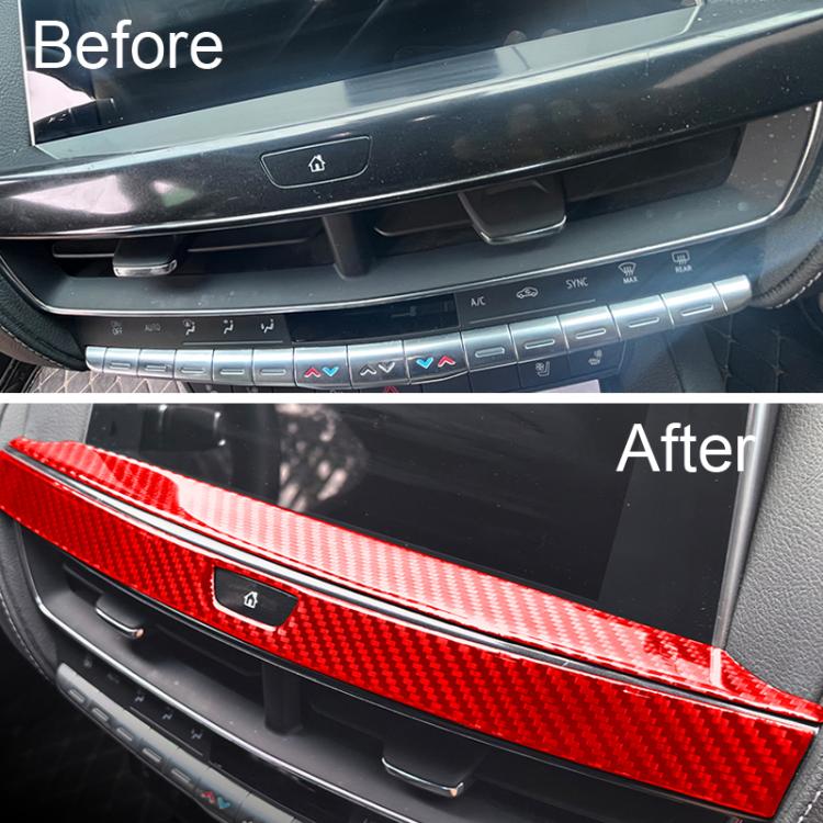 For 2019-2024 Cadillac CT5 Left-Hand Drive 2pcs /Set Navigation Panel Sticker