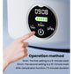 Mini washing machine front control panel with timer display, power and spin buttons