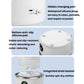Mini washing machine side with hidden charging port and anti-slip base feet
