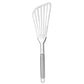 LsCook Household Stainless Steel Steak Fish Spatula Multi-Functional Slanted Strainer Spatula, 32.5 x 8cm