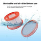 Replacement vacuum filter cartridge and round mesh filter shown with water splashes