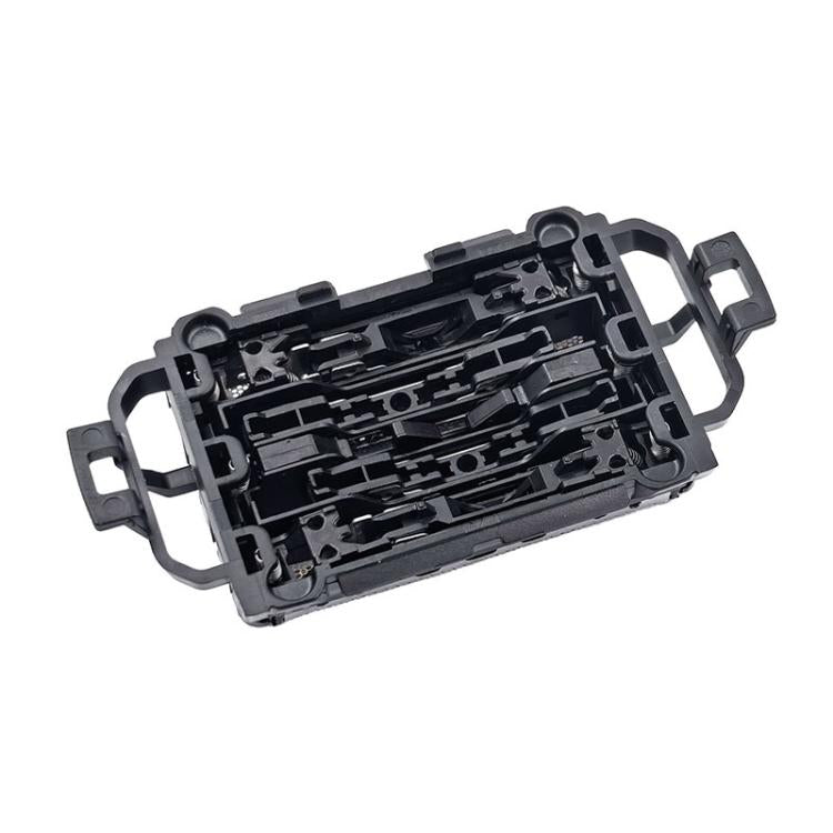 Replacement shaver head inner blades and housing, black plastic assembly