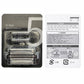 Replacement shaver head in blister pack with ES9032 label and instructions card
