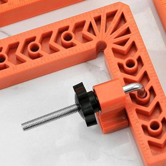 Woodworking Auxiliary Right Angle Positioner Fast-install Screw Locking Clamp, Clamp
