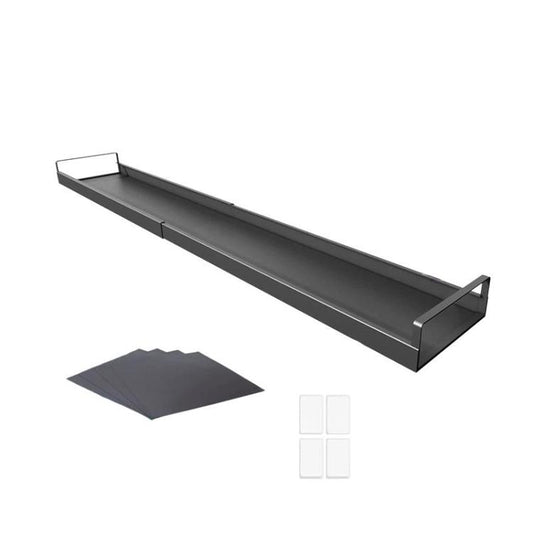 Telescopic Rear Stove Storage Shelf Magnetic Kitchen Seasoning Rack