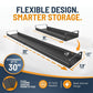 Telescopic Rear Stove Storage Shelf Magnetic Kitchen Seasoning Rack