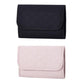 Faux Suede Jewelry Storage Foldable Portable Earring Roll Bag