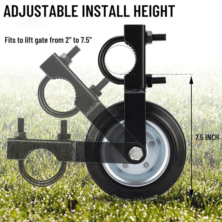 Heavy Duty Farm Gate Casters Outdoor Door Frame Auxiliary Wheels