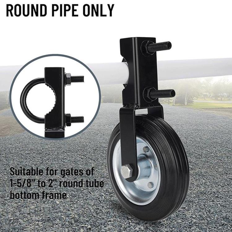 Heavy Duty Farm Gate Casters Outdoor Door Frame Auxiliary Wheels