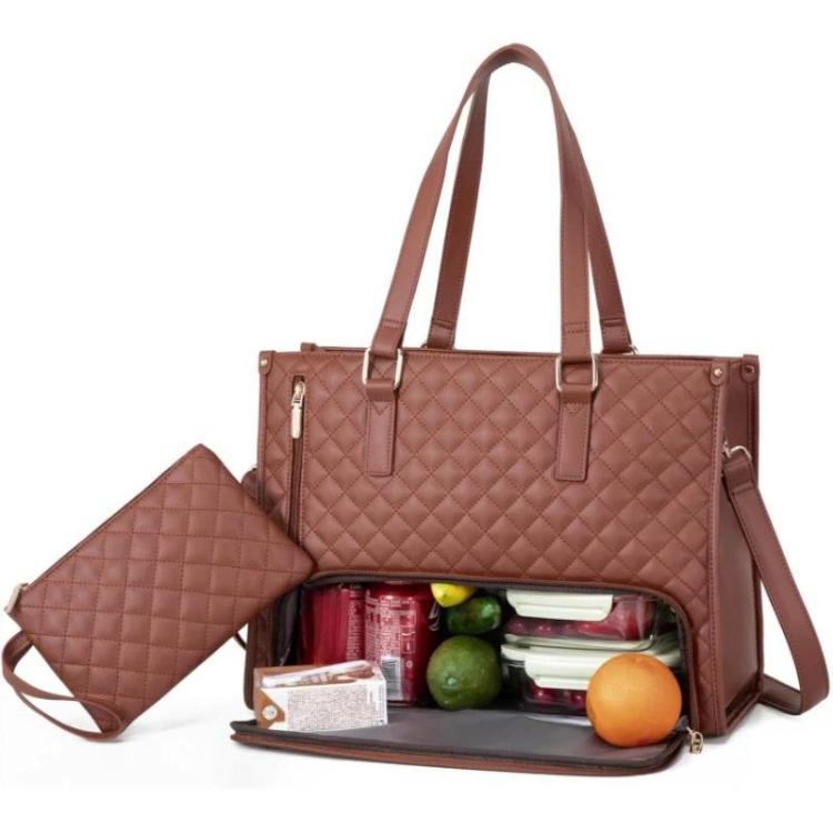2 in 1 Handheld Insulated Lunch Bag Crossbody Combination Bag