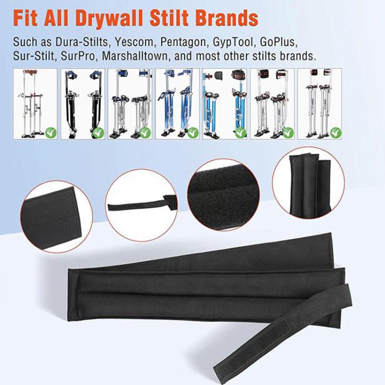 2pcs / Set Adjustable Stilts Fixing Strap & Leg Binding Belt