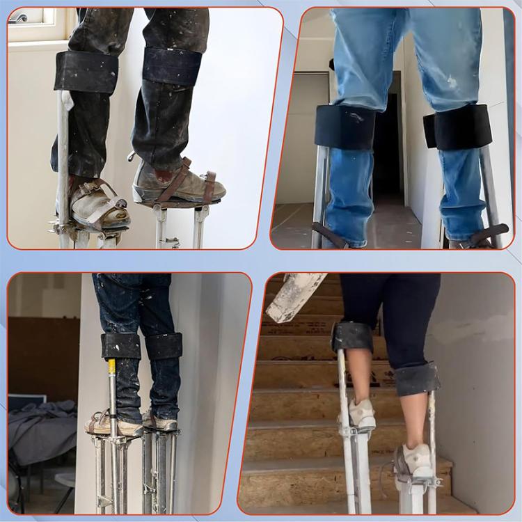 2pcs / Set Adjustable Stilts Fixing Strap & Leg Binding Belt