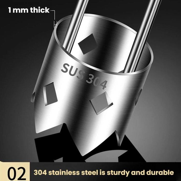 LsCook 304 Stainless Steel Corer Fruit Hole Digger