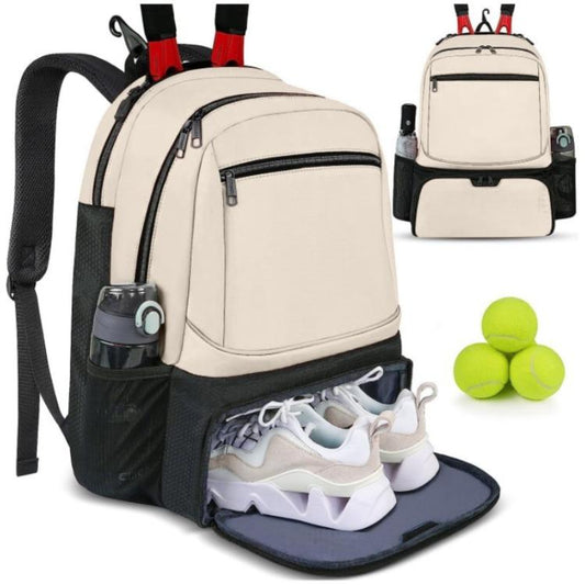 Rackets Sports Balls Large-capacity Travel Layered Bag For Shoes