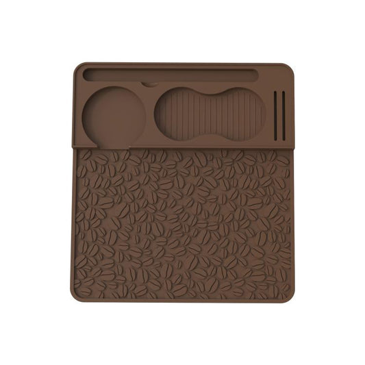 Silicone Espresso Tamping Mat Multi-Function Coffee Tamper Holder Station Non-Slip Espresso Bar Mat