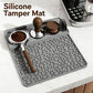 Silicone Espresso Tamping Mat Multi-Function Coffee Tamper Holder Station Non-Slip Espresso Bar Mat