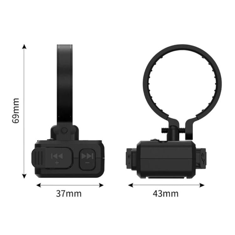 Q17 Bluetooth Riding Phone Remote Control Music Track Switch Remote For Motorcycle & Bicycle, Q17