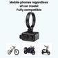 Q17 Bluetooth Riding Phone Remote Control Music Track Switch Remote For Motorcycle & Bicycle, Q17