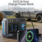 Battery spot welder with front screen and knob shown near a connected power display