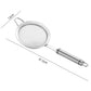 LsCook Single Hook Strainer Spoon 304 Stainless Steel Filter Mesh, 12cm