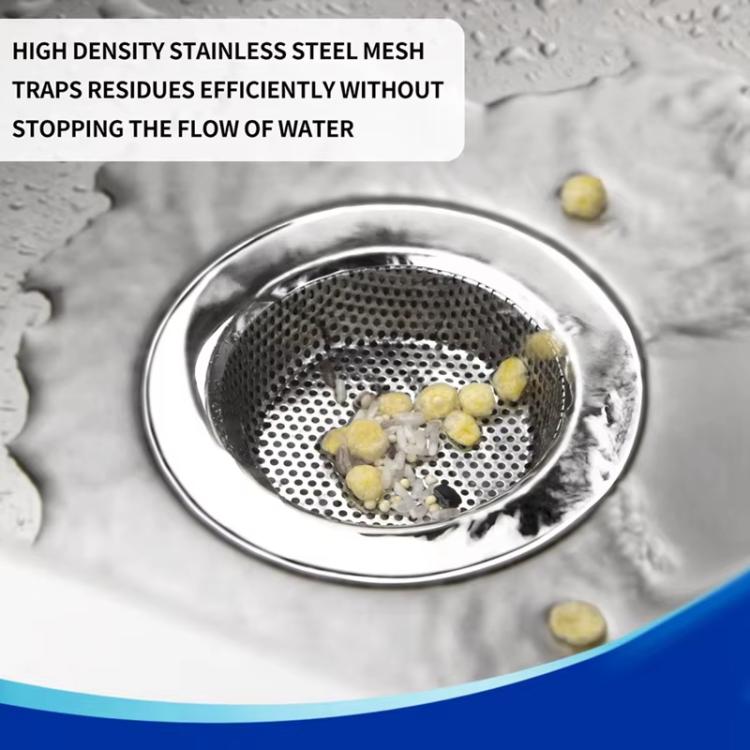 Stainless steel sink strainer mesh disc for filtering sink drain water