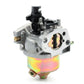 Metal carburetor with black intake parts and rainbow fuel bowl