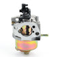 Carburetor with rainbow fuel bowl and black throttle lever