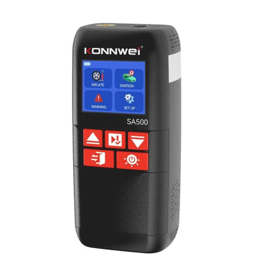 KONNWEI SA500  2.4 Inch Color Screen Portable Car Tire Inflator Car Emergency Jump Starter