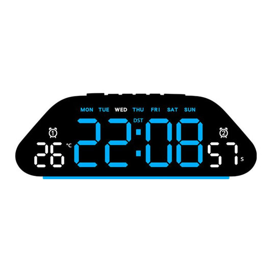 Digital Alarm Clock With Large LED Display 3 Brightness Levels, Auto-Dimming, Atmosphere Night Light & Timer