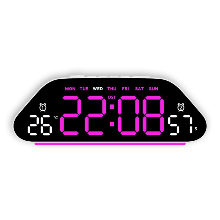 Digital Alarm Clock With Large LED Display 3 Brightness Levels, Auto-Dimming, Atmosphere Night Light & Timer