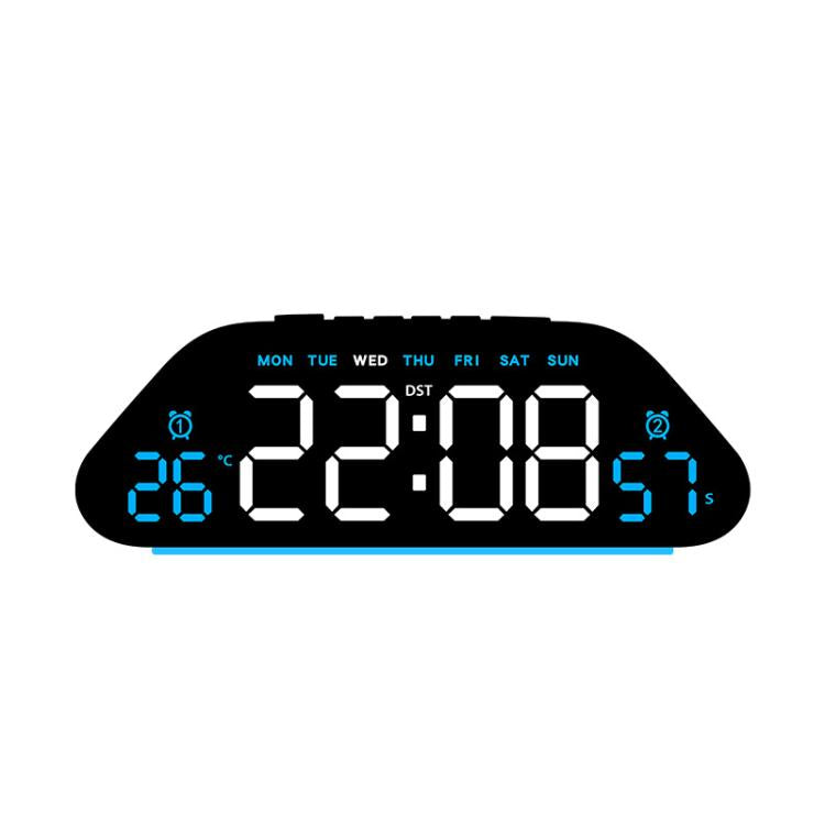 Digital Alarm Clock With Large LED Display 3 Brightness Levels, Auto-Dimming, Atmosphere Night Light & Timer