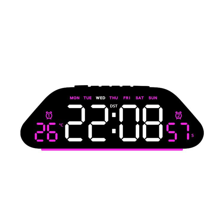 Digital Alarm Clock With Large LED Display 3 Brightness Levels, Auto-Dimming, Atmosphere Night Light & Timer