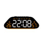 Digital Alarm Clock With Large LED Display 3 Brightness Levels, Auto-Dimming, Atmosphere Night Light & Timer