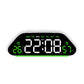 Digital Alarm Clock With Large LED Display 3 Brightness Levels, Auto-Dimming, Atmosphere Night Light & Timer