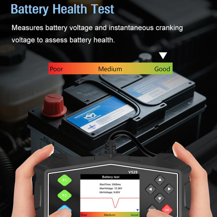 V529 OBD2 Car Fault Diagnostic Scanner Engine System Diagnostic Tool