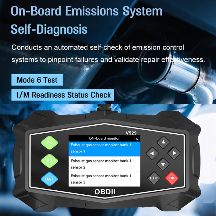 V529 OBD2 Car Fault Diagnostic Scanner Engine System Diagnostic Tool